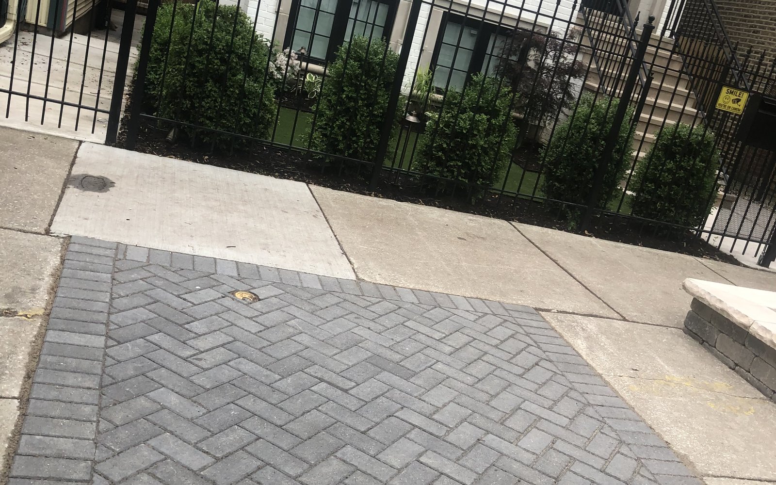 Paver driveway and walkway project